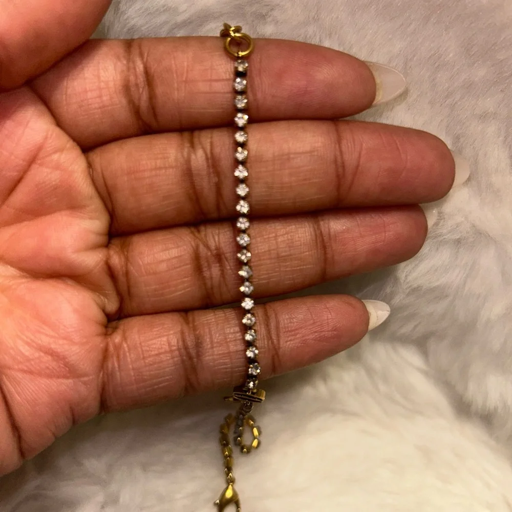Christian Dior Star Charm Tennis Bracelet